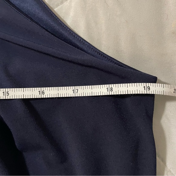 En Focus Studio Color Block Stretchy Halter Dress - Picture 11 of 11